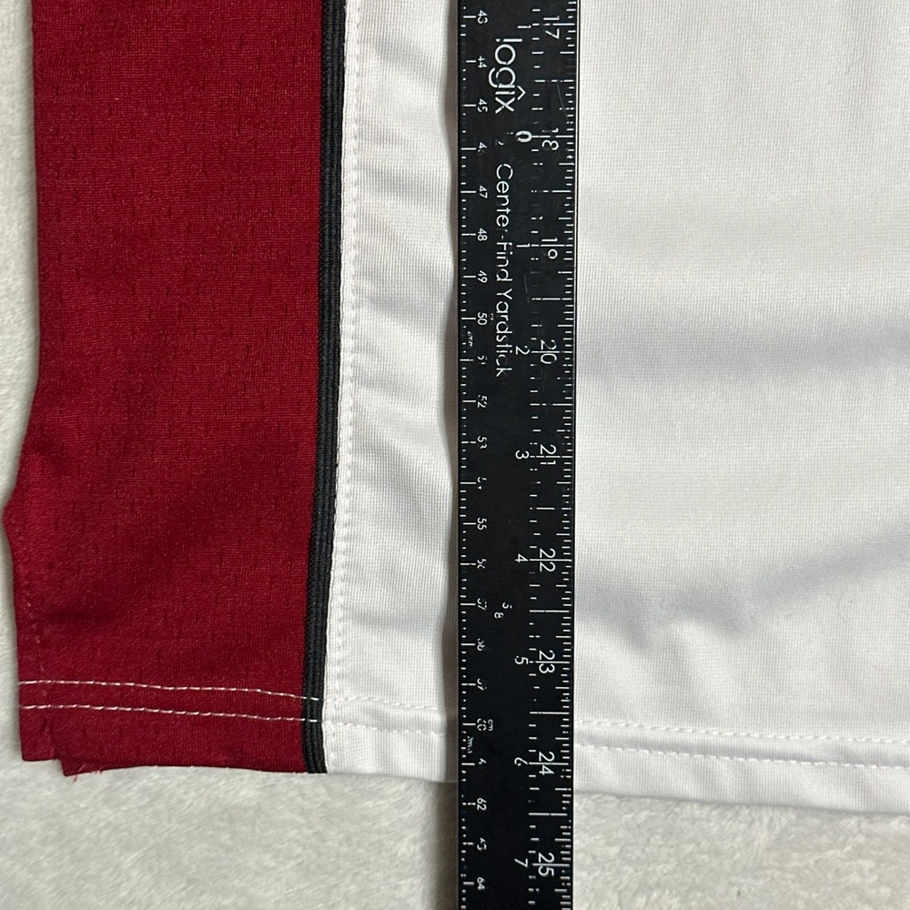 Nike Larry Fitzgerald Arizona Cardinals Jersey Youth Medium 10/12 White Red NFL - Picture 7 of 7